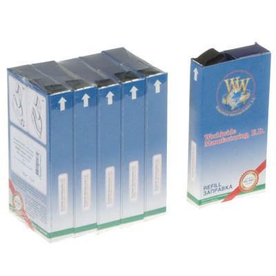 Лента к принтерам 13мм х 12м Refill STD Black*5шт (л/м) WWM (R13.12HM5)