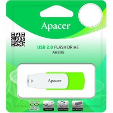 USB флеш накопитель Apacer 64GB AH335 Green USB 2.0 (AP64GAH335G-1) - Фото