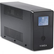 Джерело безперебійного живлення Vinga LCD 1200VA metal case (VPC-1200M) - Фото