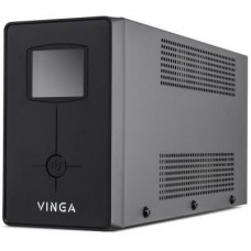 Джерело безперебійного живлення Vinga LCD 1200VA metal case (VPC-1200M) - Фото