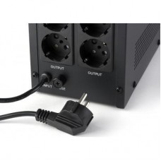Джерело безперебійного живлення Vinga LCD 1200VA metal case (VPC-1200M) - Фото