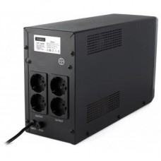 Джерело безперебійного живлення Vinga LCD 1200VA metal case (VPC-1200M) - Фото