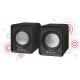 Акустическая система Defender SPK 22 2х2W USB black (65503) Акустическая система Defender SPK 22 2х2W USB black (65503)
