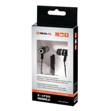 Наушники REAL-EL Z-1755 black-white - Фото