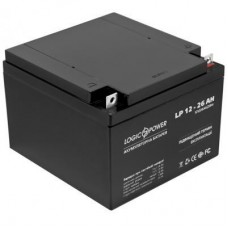 Батарея до ДБЖ LogicPower LPM 12В 26А·год (4134) - Фото