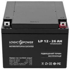 Батарея до ДБЖ LogicPower LPM 12В 26А·год (4134) - Фото