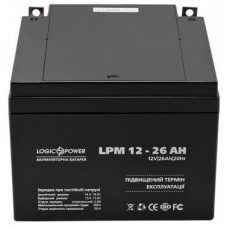 Батарея до ДБЖ LogicPower LPM 12В 26А·год (4134) - Фото