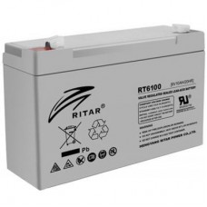 Батарея до ДБЖ Ritar AGM RT6100, 6V-10Ah (RT6100) - Фото