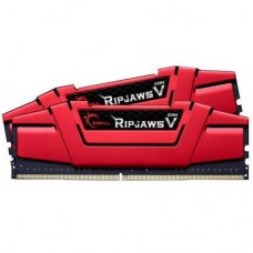 Модуль пам'яті для комп'ютера DDR4 8GB (2x4GB) 2400 MHz RIPJAWS V RED G.Skill (F4-2400C17D-8GVR) - Фото