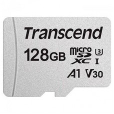 Картка пам'яті Transcend 128 GB microSDXC class 10 UHS-I U3 (TS128GUSD300S-A) Картка пам'яті Transcend 128 GB microSDXC class 10 UHS-I U3 (TS128GUSD300S-A) - Фото