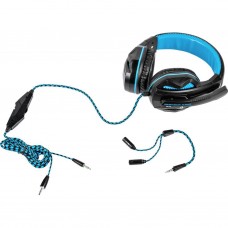Наушники GEMIX W-360 black-blue - Фото