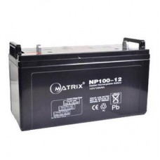 Батарея до ДБЖ Matrix 12V 100AH (NP100-12) - Фото