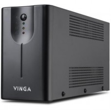 Джерело безперебійного живлення Vinga LED 2000VA metall case (VPE-2000M) - Фото