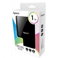 Зовнішній диск 1TB Apacer (AP1TBAC233B-S) - Фото