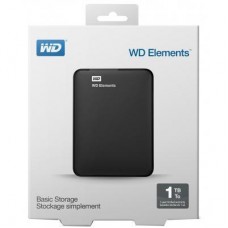 Зовнішній жорсткий диск 2.5" 1 TB WD (WDBUZG0010BBK-WESN) - Фото