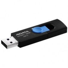 USB-флеш-накопичувач ADATA 32 GB UV320 Black/Blue USB 3.1 (AUV320-32G-RBKBL) - Фото