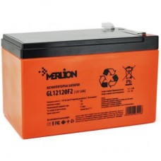 Батарея до ДБЖ Merlion 12V-12Ah GEL (GL12120F2 GEL) - Фото
