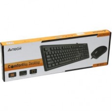 Комплект A4tech KR-8372 USB Black - Фото