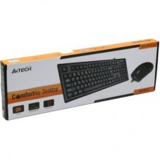 Комплект A4tech KR-8572 USB Black - Фото
