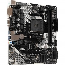 Материнська плата AM4 ASRock A320M-DVS R4.0 - Фото