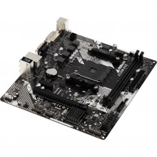 Материнська плата AM4 ASRock A320M-DVS R4.0 - Фото