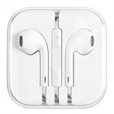 Оригинальные наушники Apple EarPods with Remote and Mic 3.5 MNHF2ZM/A White MD827 for iPhone iPod iPad MacBook - Фото