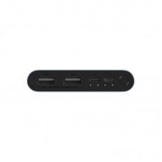 Оригінал Xiaomi Mi Power Bank 3 10000 mAh PLM13ZM Black VXN4274GL Швидка Зарядка QC3.0 18W - Фото