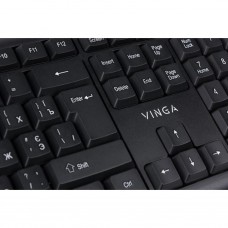 Клавіатура Vinga KB110BK - Фото