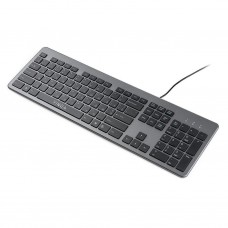 Клавіатура Vinga KB735 black-grey - Фото