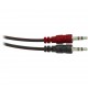 Наушники Defender Warhead G-185 Black-Red (64106) Наушники Defender Warhead G-185 Black-Red (64106)