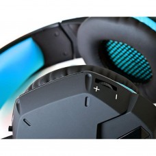 Наушники REAL-EL GDX-7500 black-blue - Фото