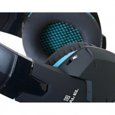 Наушники REAL-EL GDX-7500 black-blue - Фото