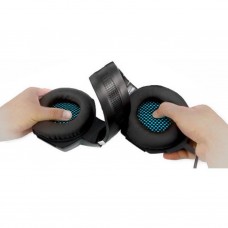 Наушники REAL-EL GDX-7500 black-blue - Фото