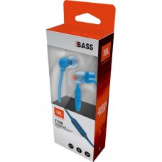 Наушники JBL T110 Blue (T110BLU) - Фото