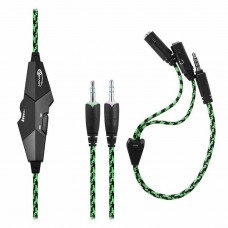 Наушники GEMIX X-350 black-green - Фото