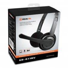 Наушники REAL-EL GD-011MV Black - Фото