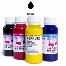 Чернила ColorWay Epson SP R270/290 RX500 TX650 Black (CW-EW650BK01) - Фото