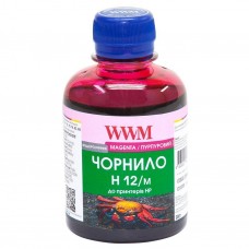 Чернила WWM HP №10/ 11/12/13/14/82 (Magenta) (H12/M)