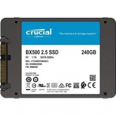 Накопичувач SSD 2.5" 240 GB MICRON (CT240BX500SSD1) Накопичувач SSD 2.5" 240 GB MICRON (CT240BX500SSD1) - Фото