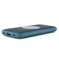 Батарея універсальна Vinga 10000 mAh Wireless (BTPB3510WLROBL) - Фото