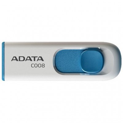 USB флешнакопичувач ADATA 32 GB C008 White USB 2.0 (AC008-32G-RWE)