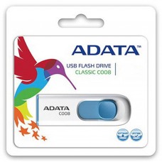 USB флешнакопичувач ADATA 32 GB C008 White USB 2.0 (AC008-32G-RWE) - Фото