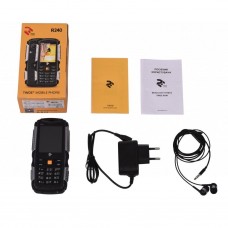 Мобільний телефон 2E R240 Dual Sim Black (захист IP68) - Фото