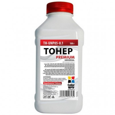 Тонер HP LJ P1005/1102/1010/2035 Premium Universal ColorWay (TH-U05-0.1)
