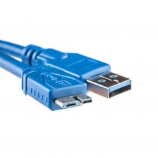 Дата кабель USB 3.0 AM to Micro 5P 1.5m PowerPlant (KD00AS1231) - Фото