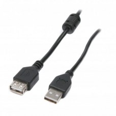 Дата кабель USB 2.0 AM/AF 1.0m Maxxter (UF-AMAF-1M) - Фото