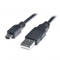 Дата кабель USB 2.0 AM to Mini 5P 1.8m REAL-EL (EL123500006) - Фото