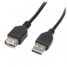 Дата кабель USB 2.0 AM/AF 3.0m Maxxter (U-AMAF-10) - Фото