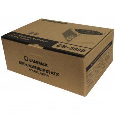Блок живлення 500W GameMax GM-500B - Фото