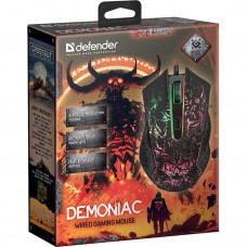 Мишка Defender Demoniac GM-540L Black (52540) - Фото